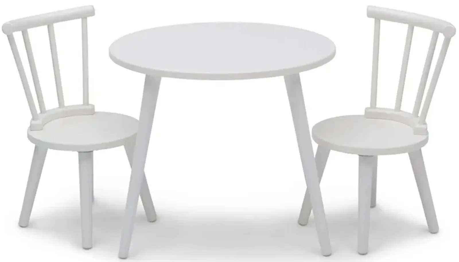 Homestead Table and Chair Set by Delta Children in Bianca White by Delta Children