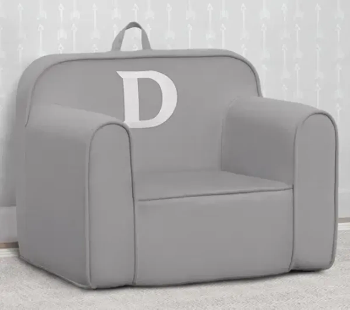 Cozee Monogrammed Chair Letter "D"