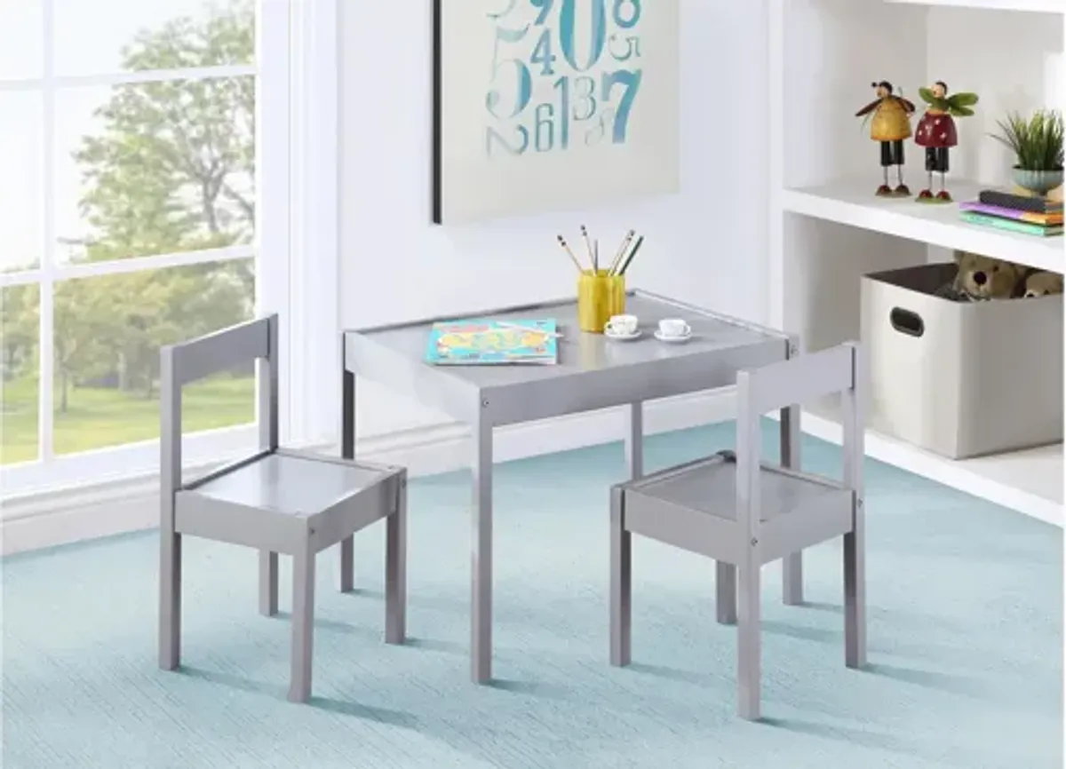 Della 3-pc. Kids Table & Chair Set