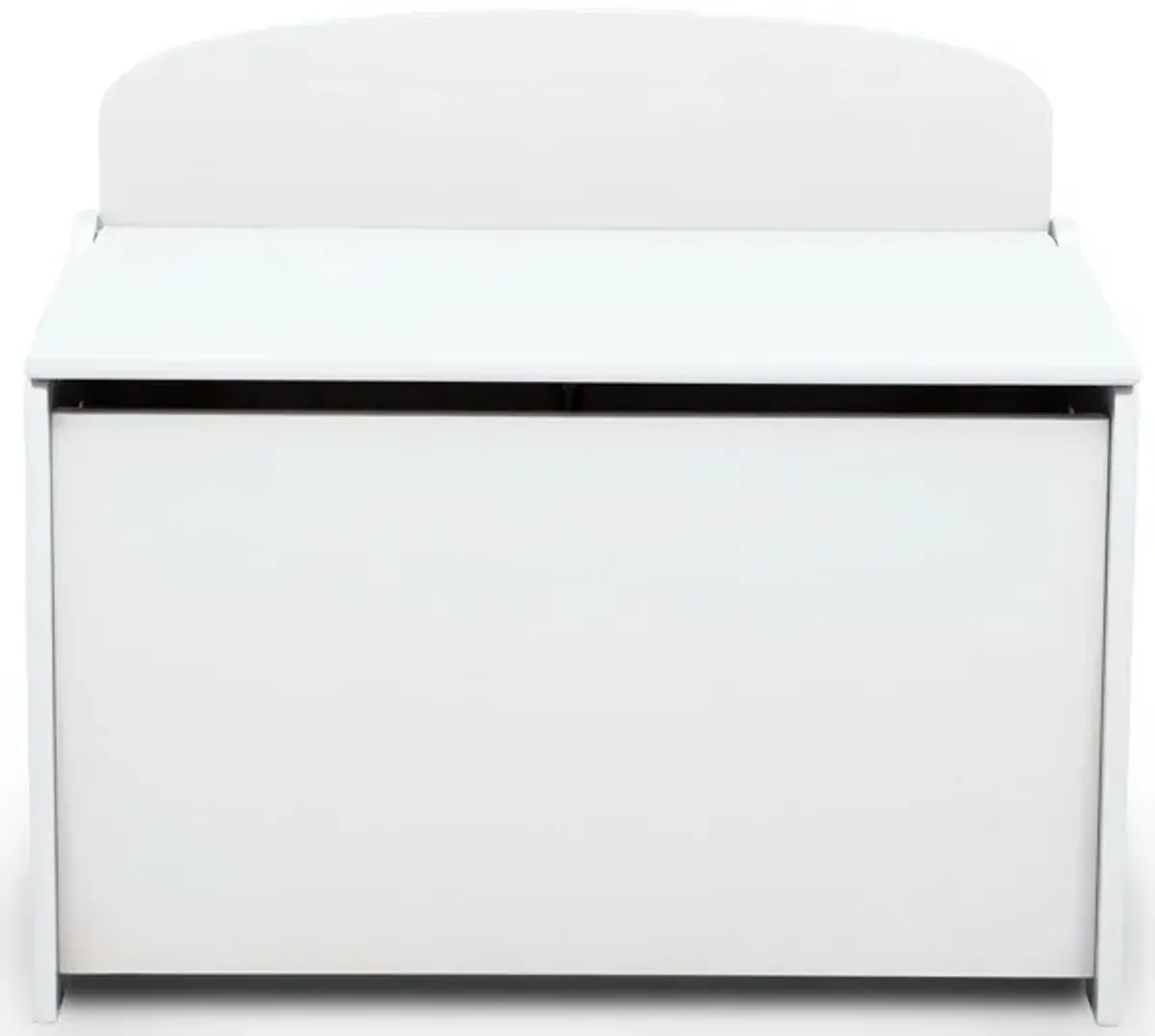 MySize Deluxe Toy Box by Delta Children in Bianca White by Delta Children