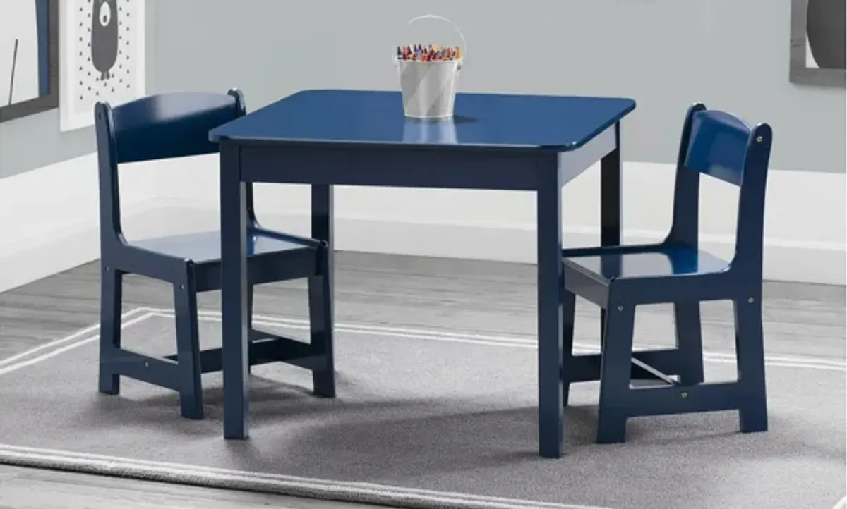 MySize Wood Table and Two Chair Set by Delta Children