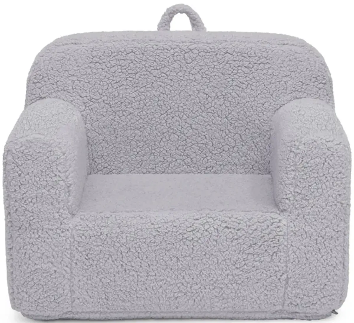 Cozee Sherpa Kids Chair by Delta Children in Gray by Delta Children