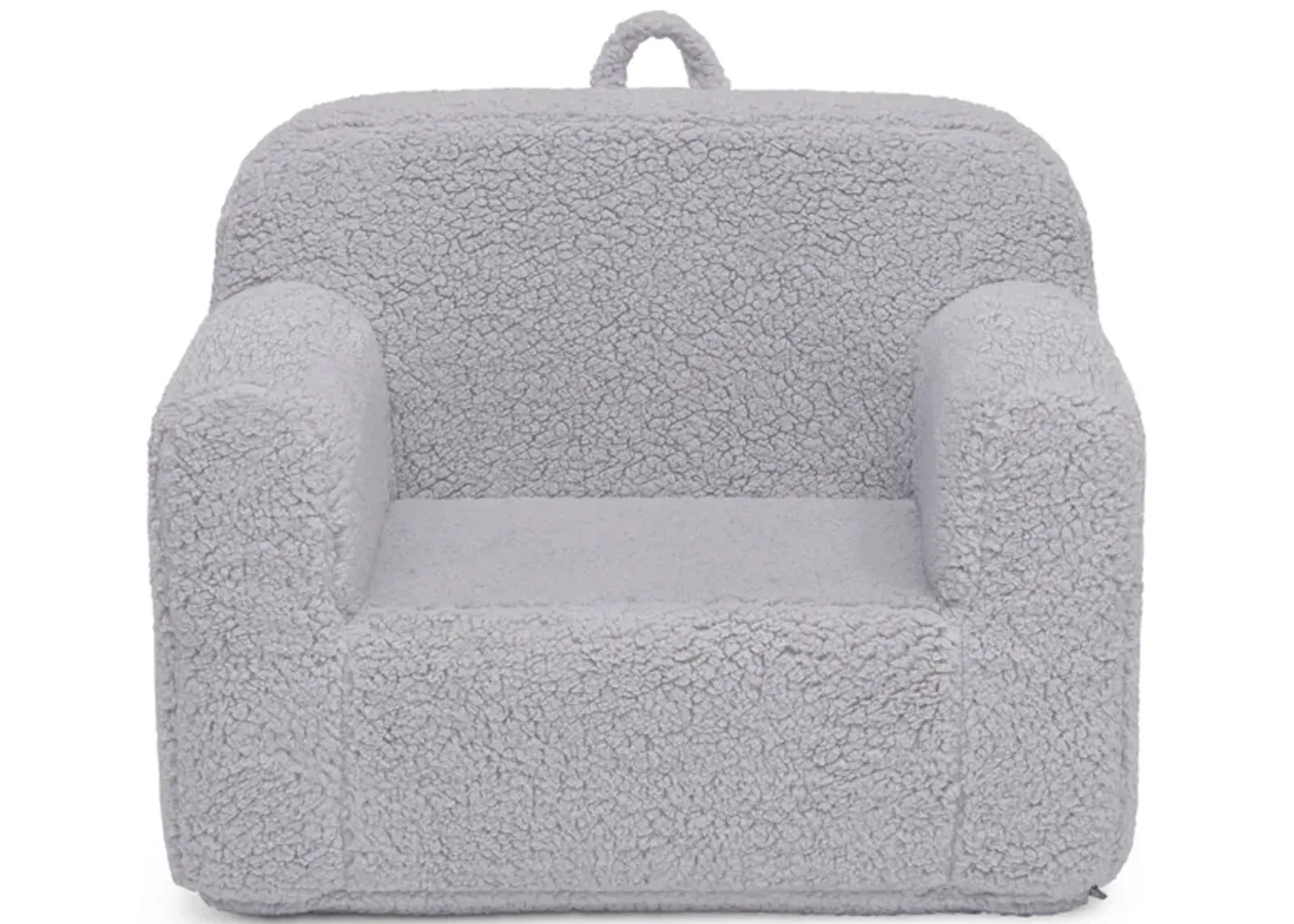 Cozee Sherpa Kids Chair by Delta Children in Gray by Delta Children