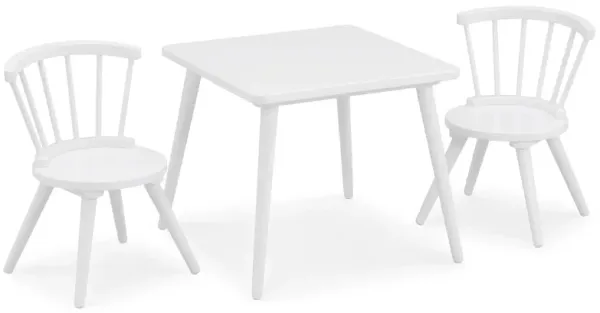 Windsor Table and Two Chair Set by Delta Children