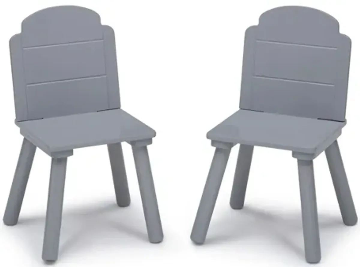 Finn Table and Two Chair Set with Storage by Delta Children