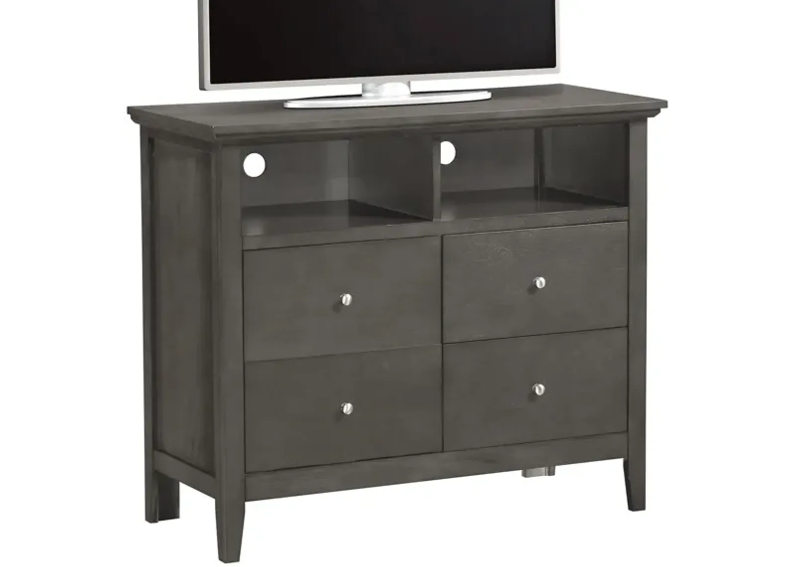 Hammond Media Chest in Smoked Gray by Glory Furniture