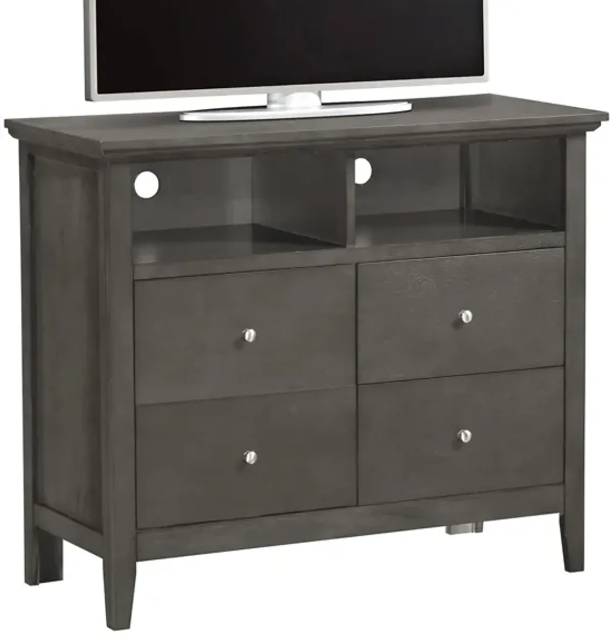 Hammond Media Chest in Smoked Gray by Glory Furniture