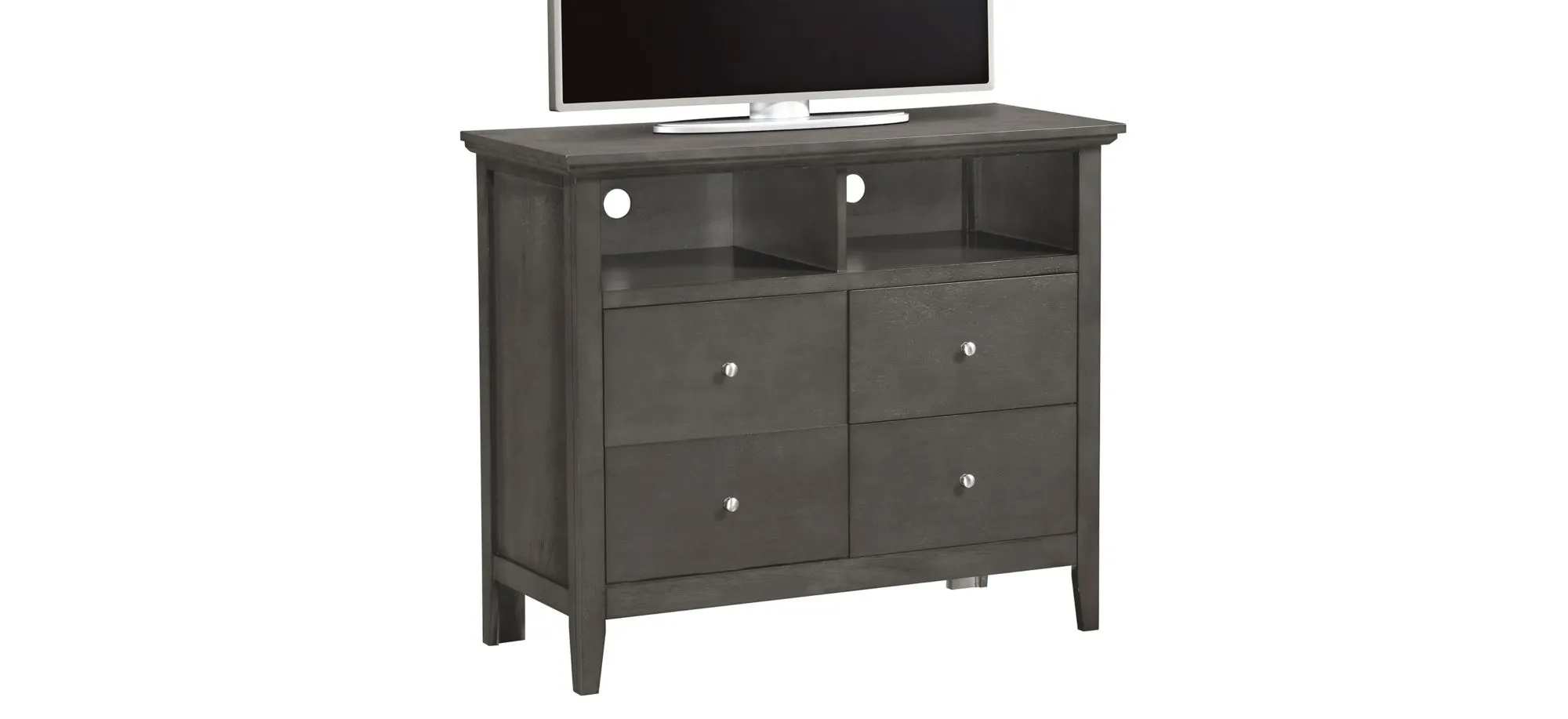 Hammond Media Chest in Smoked Gray by Glory Furniture