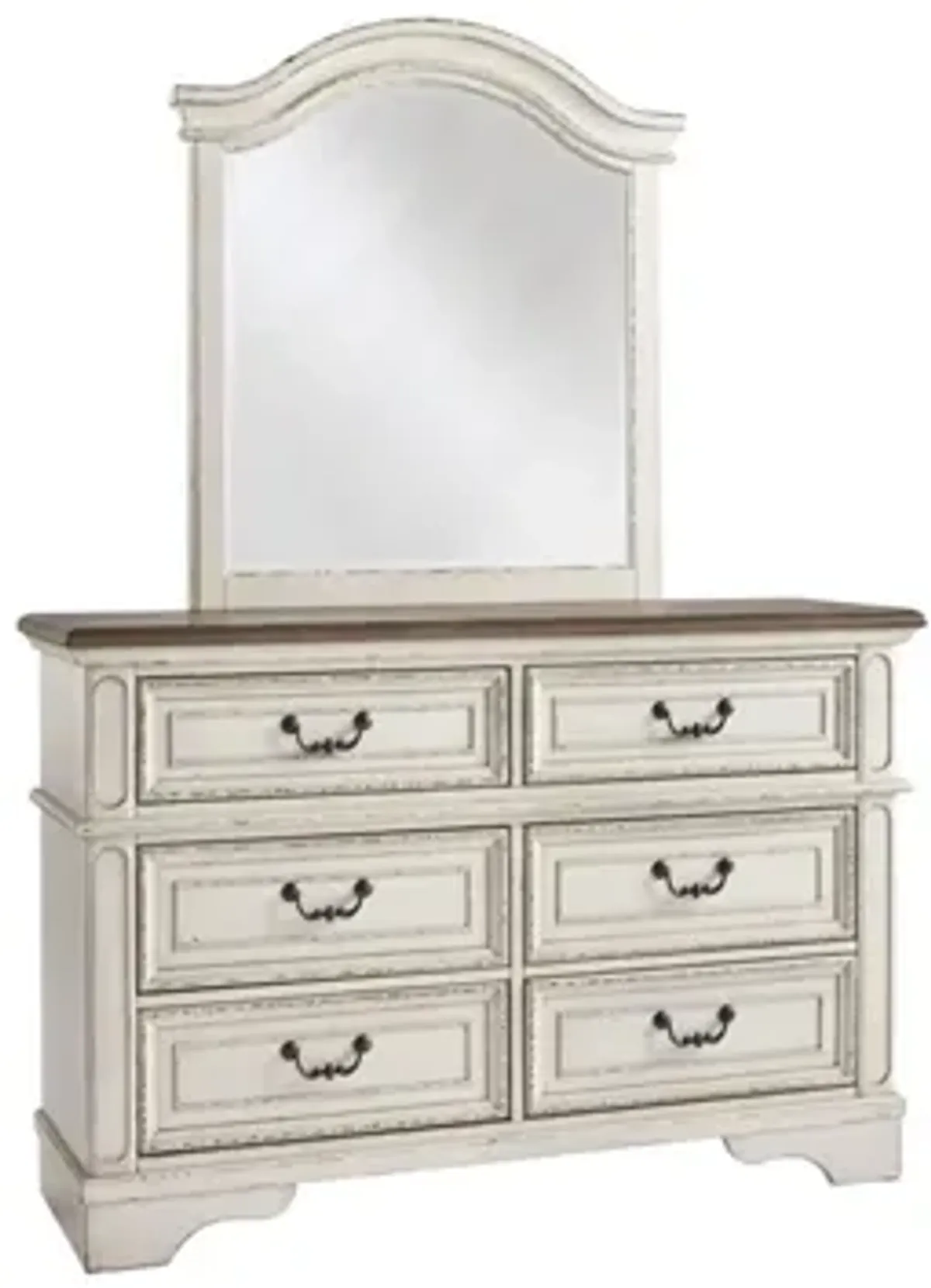 Libbie Arched Bedroom Dresser Mirror