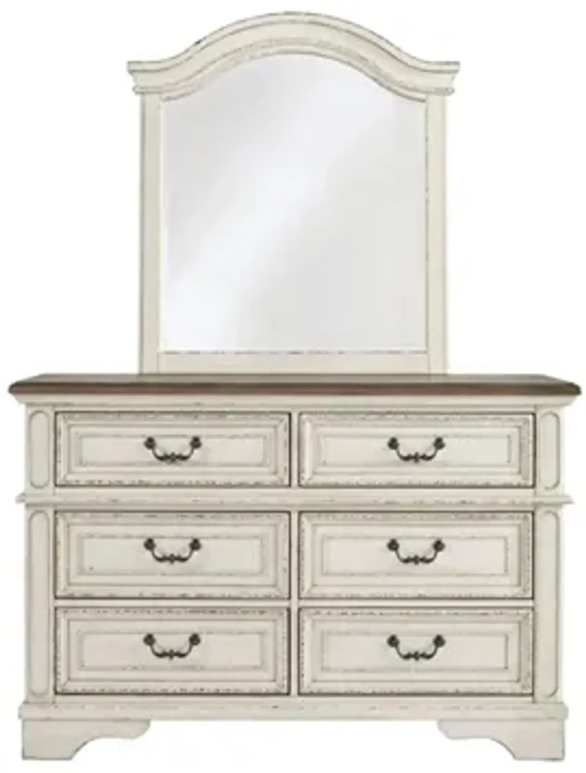 Libbie Arched Bedroom Dresser Mirror