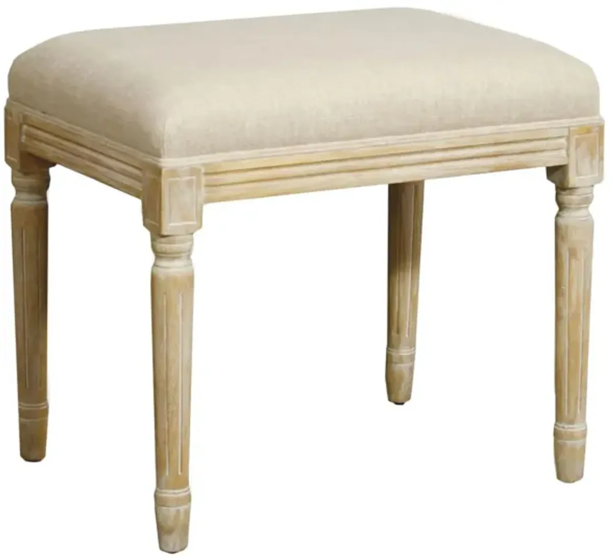 Madeline Stool in Flax by New Pacific Direct