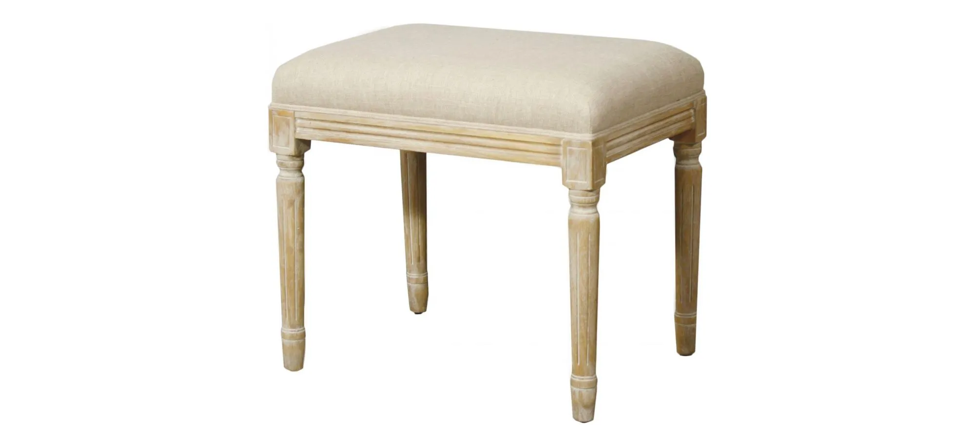 Madeline Stool in Flax by New Pacific Direct