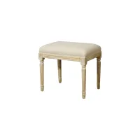 Madeline Stool in Flax by New Pacific Direct