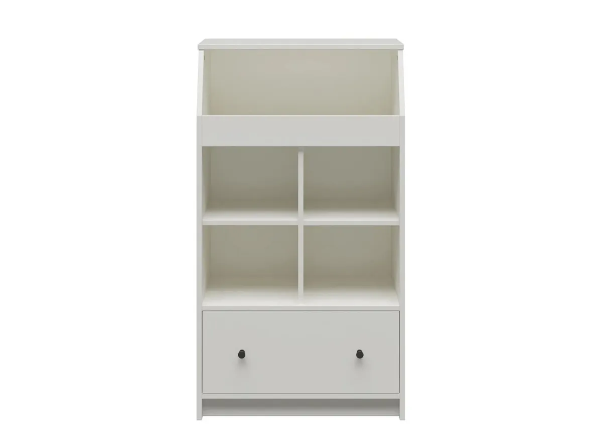 The Loft Storage Tower in White by DOREL HOME FURNISHINGS