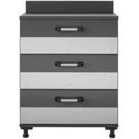 Boss Storage Cabinet in Dark Gray by DOREL HOME FURNISHINGS