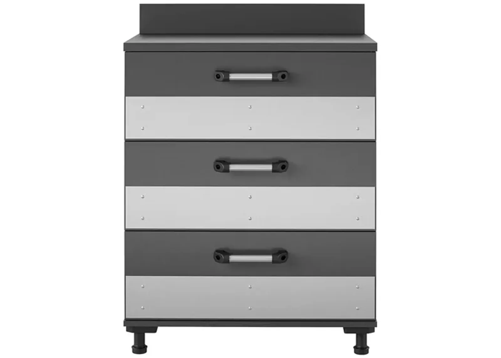 Boss Storage Cabinet in Dark Gray by DOREL HOME FURNISHINGS