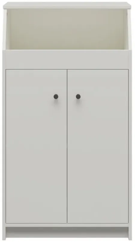 The Loft Storage Tower in White by DOREL HOME FURNISHINGS