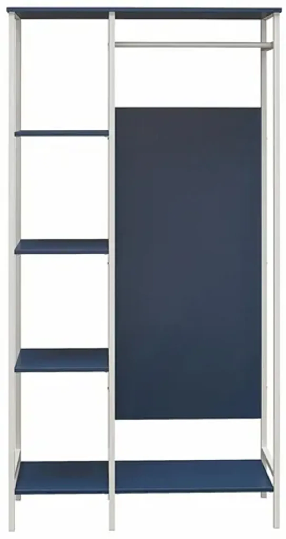 Modine Open Wardrobe in Navy by DOREL HOME FURNISHINGS