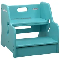 Little Partners StepUp Step Stool in Turquoise by BK Furniture