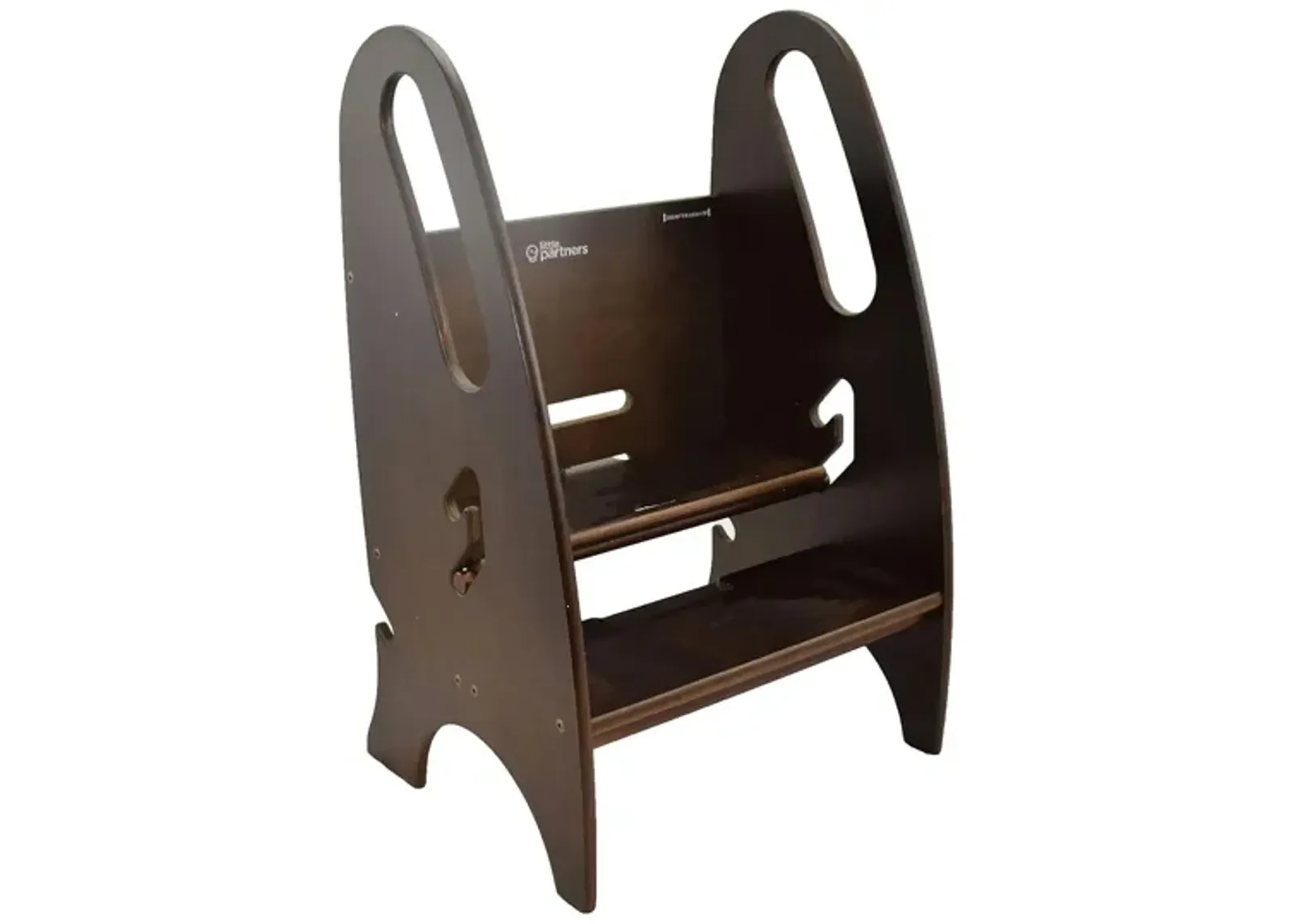 Little Partners 3-in-1 Growing Step Stool in Espresso by BK Furniture