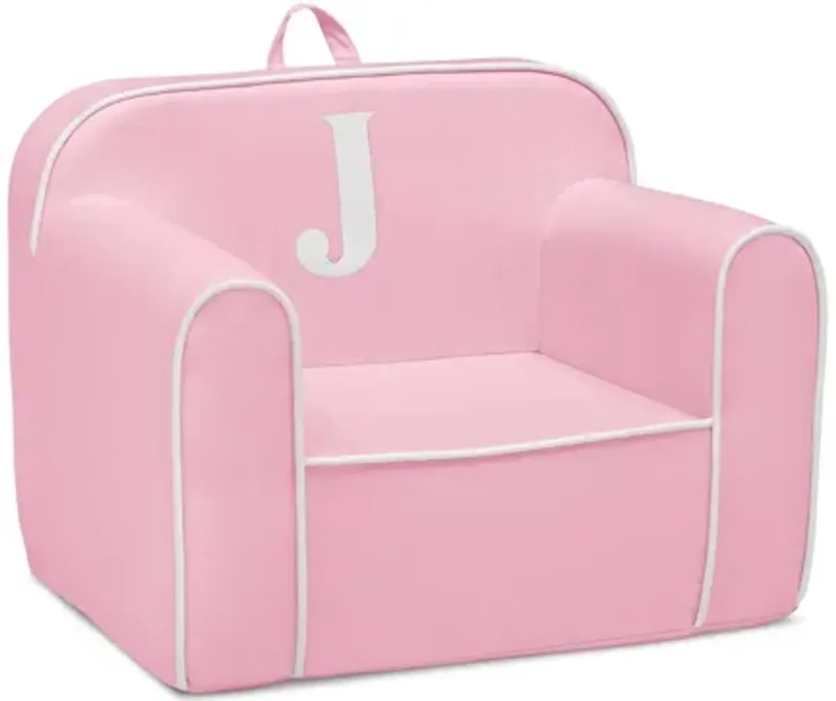 Cozee Monogrammed Chair Letter "J"