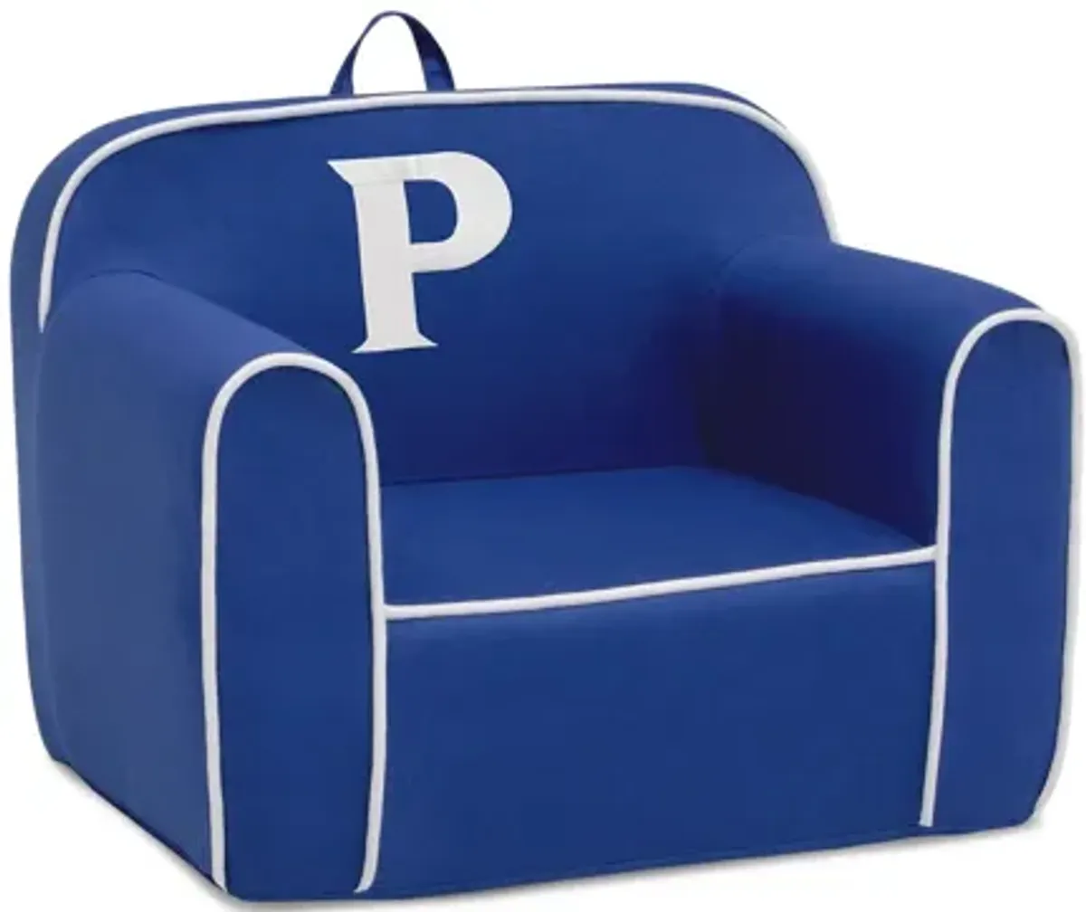 Cozee Monogrammed Chair Letter "P"