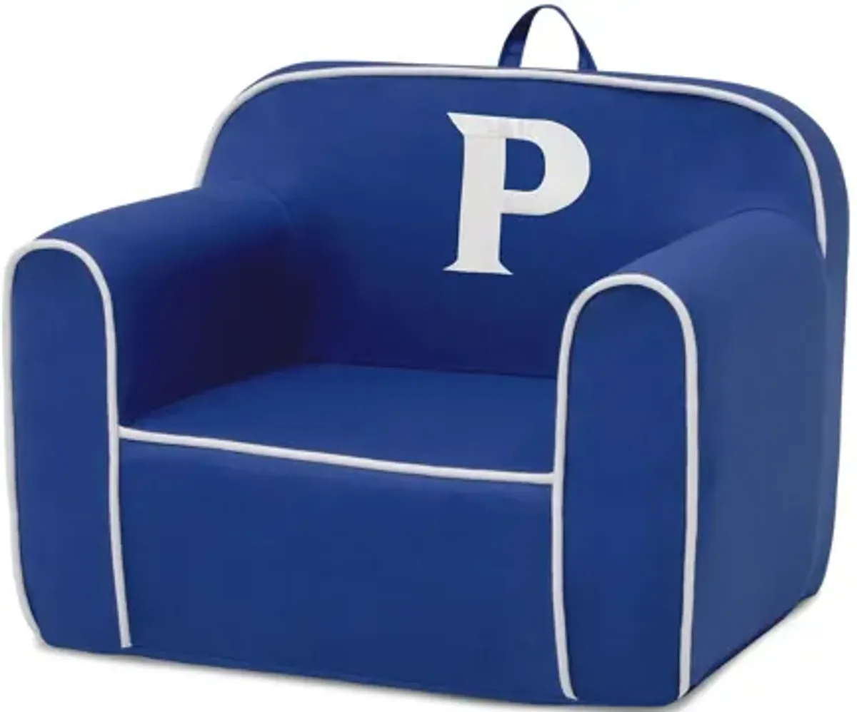 Cozee Monogrammed Chair Letter "P"