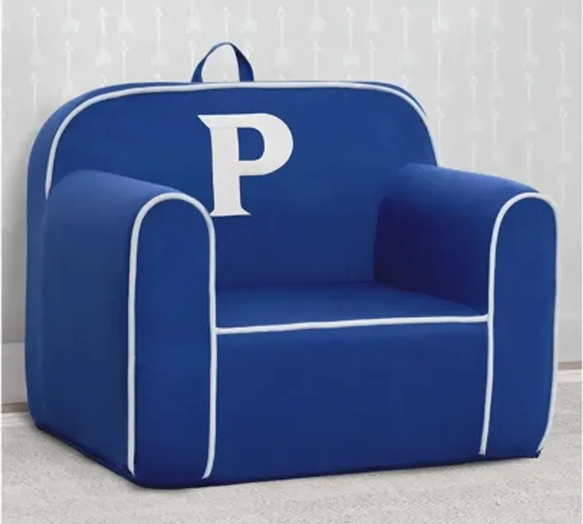 Cozee Monogrammed Chair Letter "P"