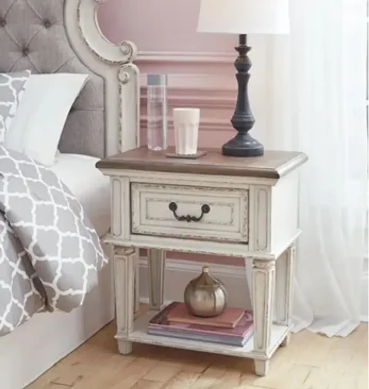 Libbie 1 Drawer Nightstand