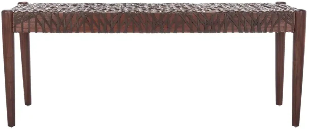 Bandelier Bench in Brown by Safavieh