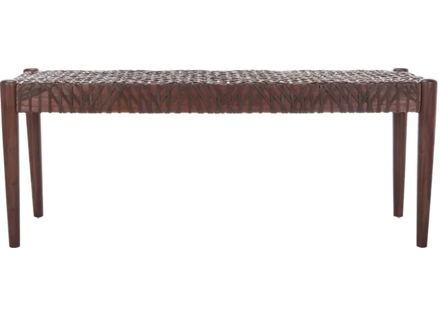 Bandelier Bench in Brown by Safavieh