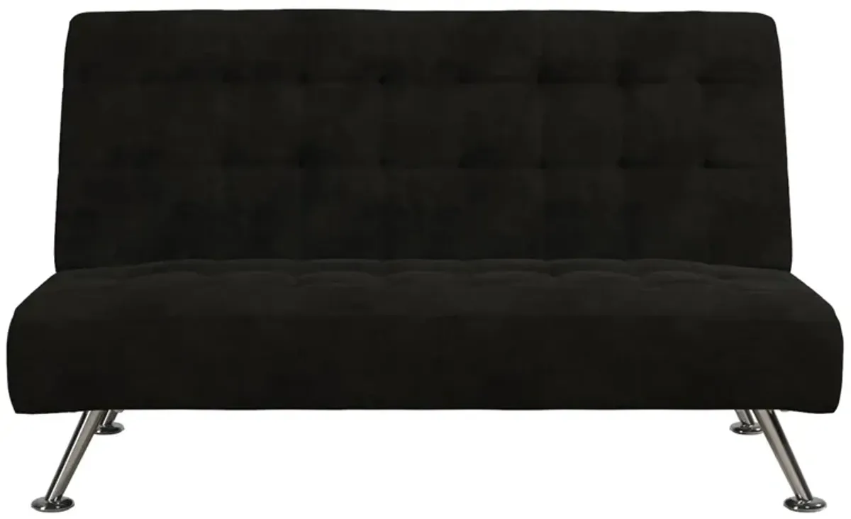 Midland Kids Futon in Black by DOREL HOME FURNISHINGS