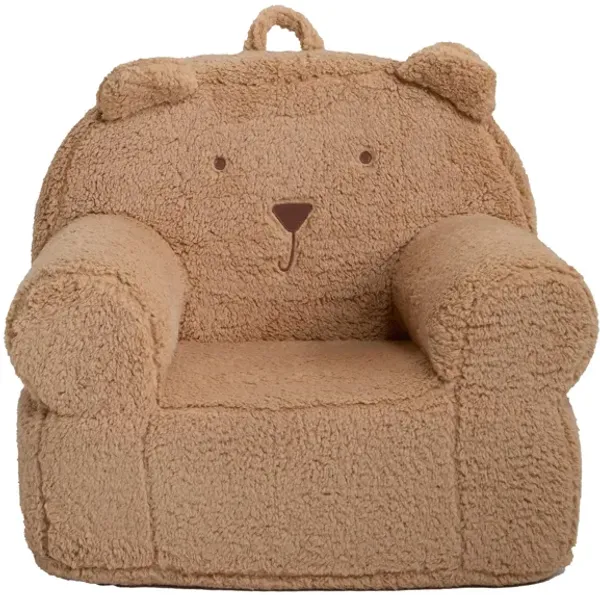 Teddy Sherpa Bear Chair