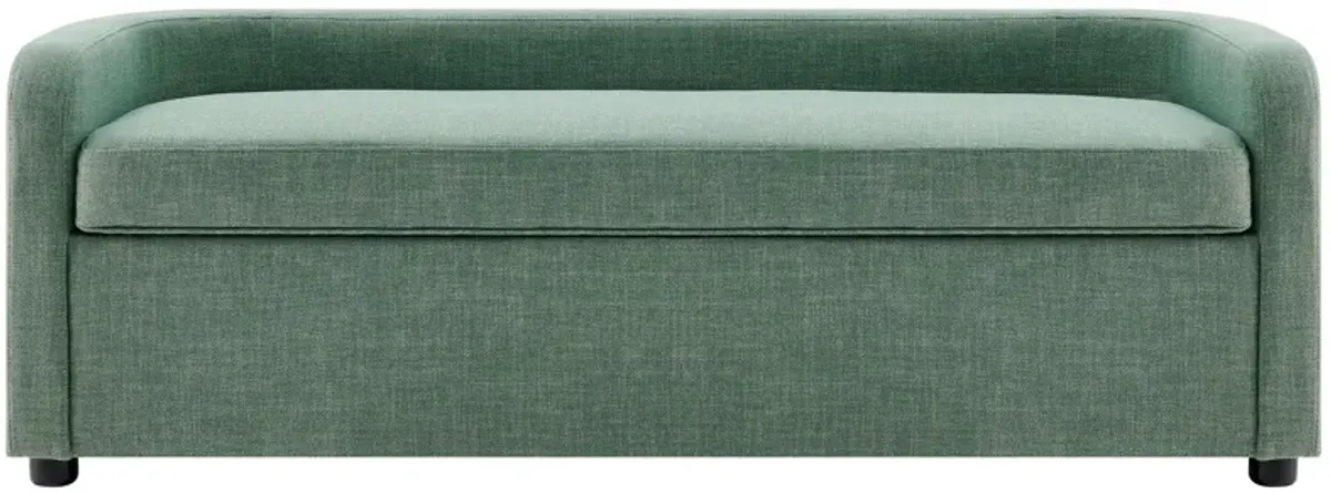 Wendy Storage Bench in Meridian Sea Green by New Pacific Direct