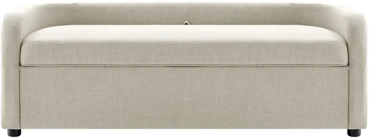 Wendy Storage Bench in Meridian Cream by New Pacific Direct