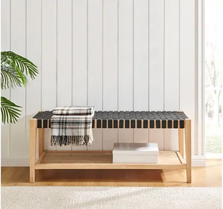 Marco Bench in Black by New Pacific Direct