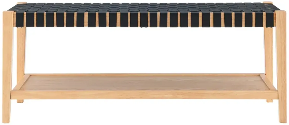 Marco Bench in Black by New Pacific Direct