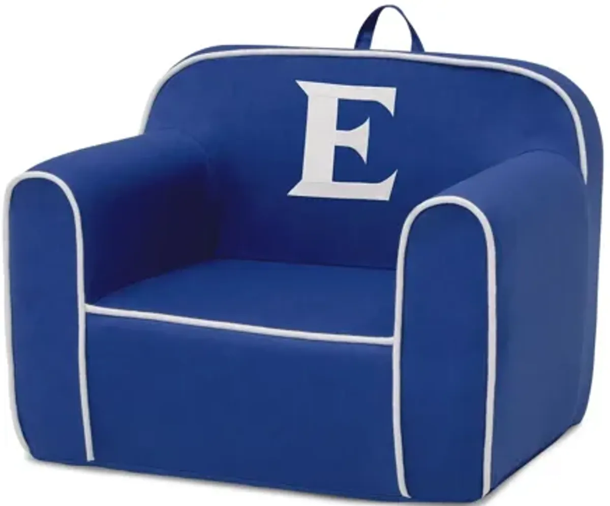 Cozee Monogrammed Chair Letter "E"