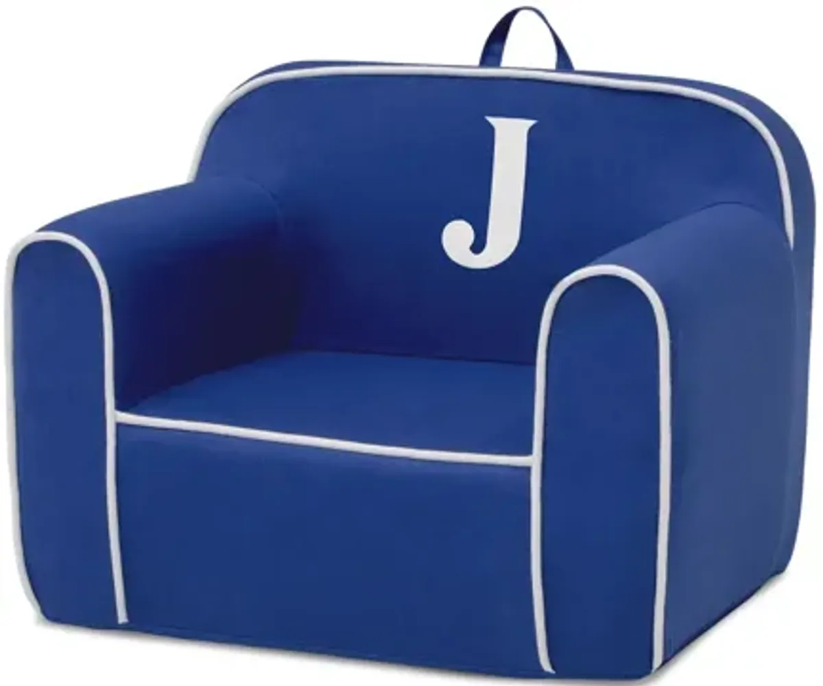 Cozee Monogrammed Chair Letter "J"