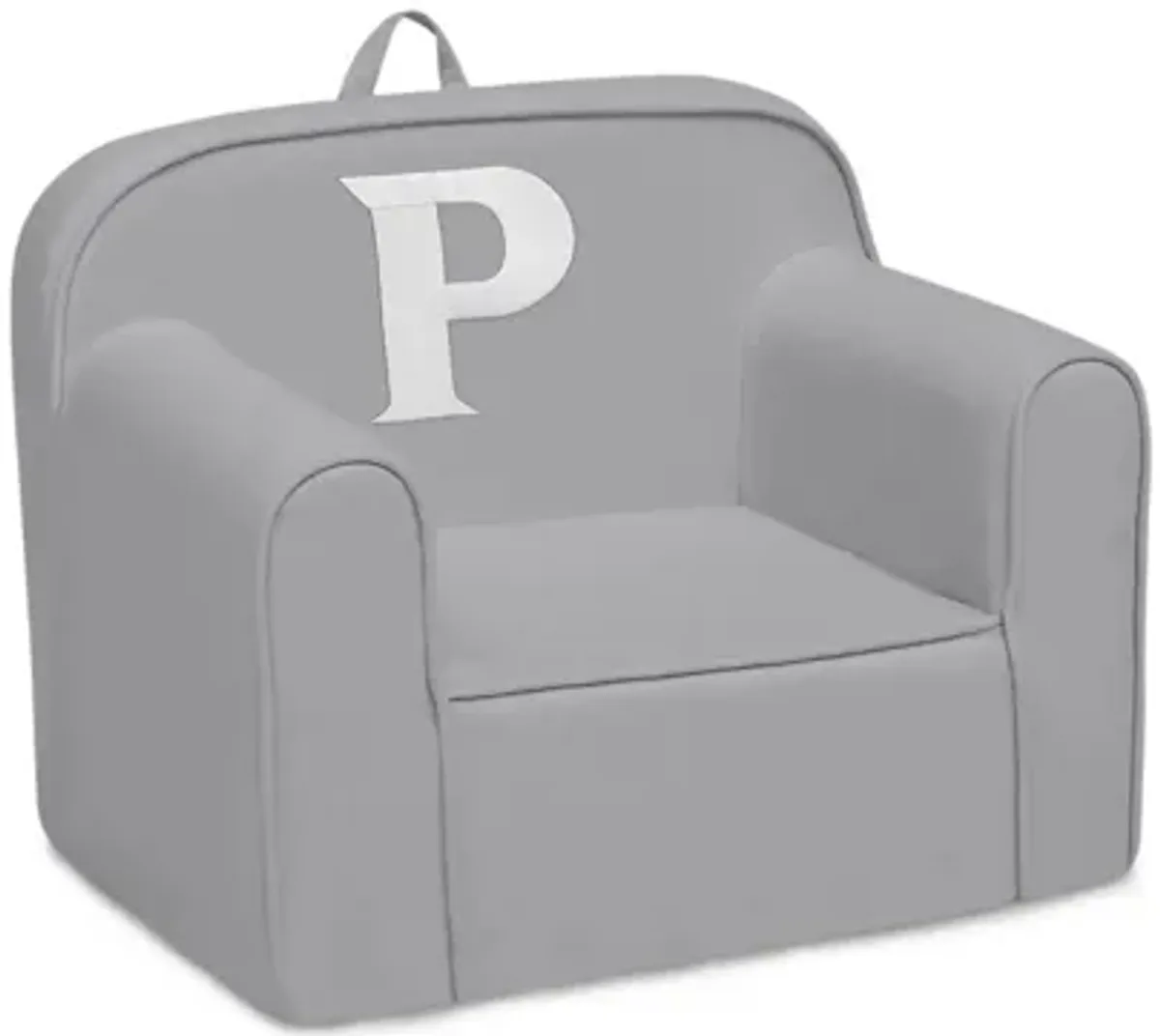 Cozee Monogrammed Chair Letter "P"