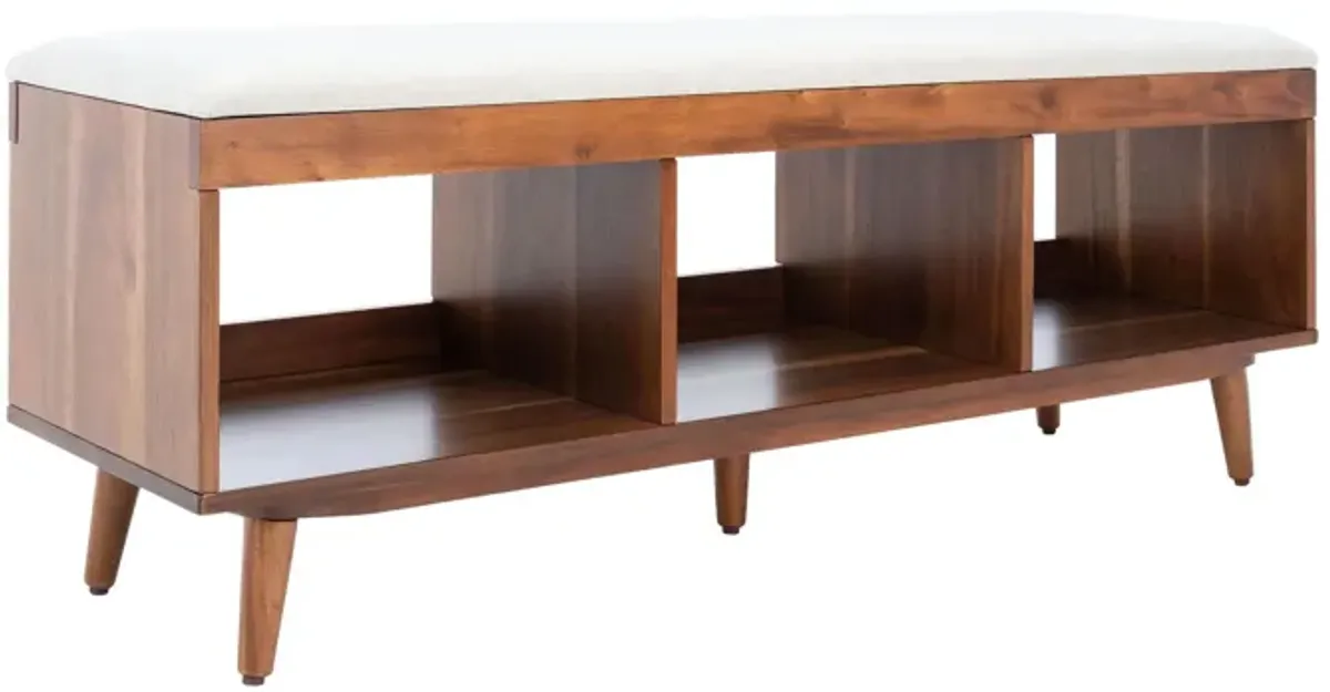 Cricket Open Shelf Bench with Cushion