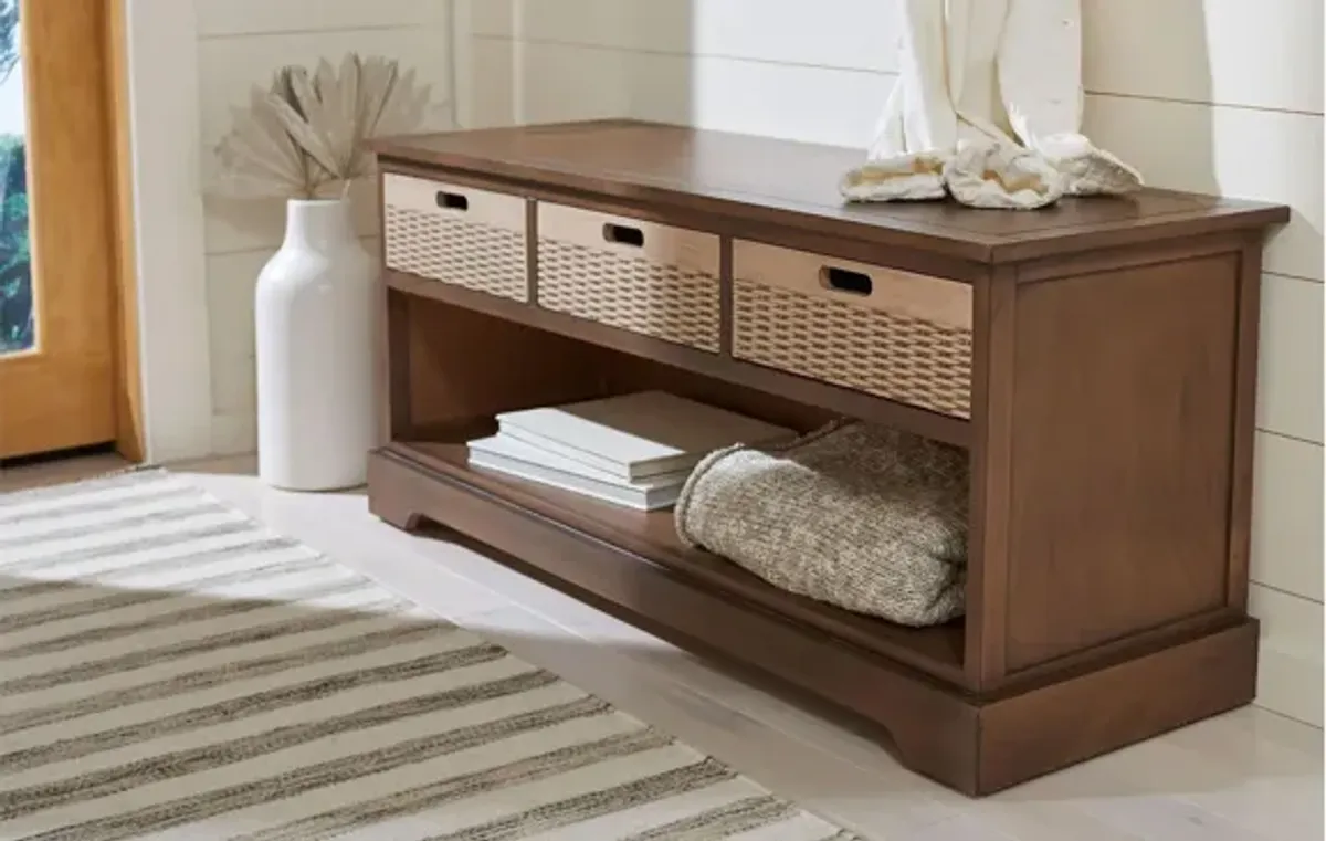 Greenwich 3 Drawer Storage Bench