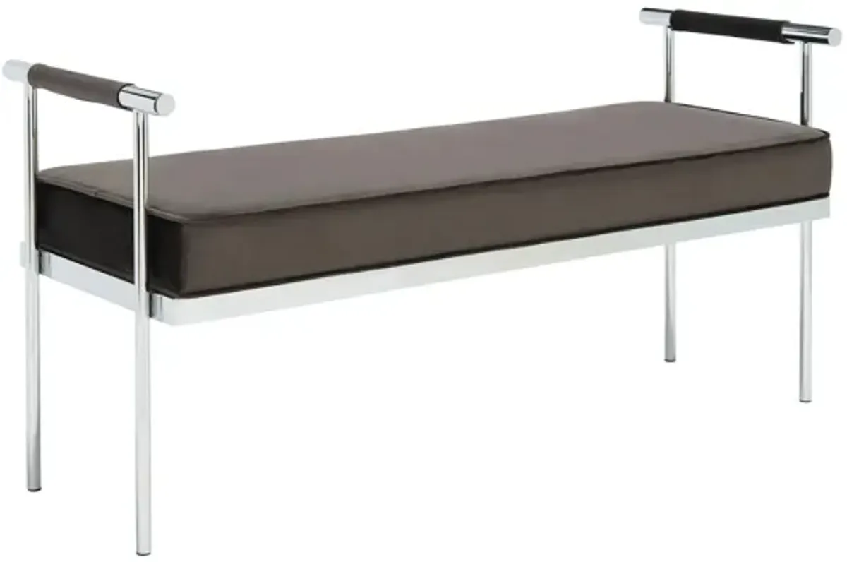 Pim Long Rectangle Bench with Arms