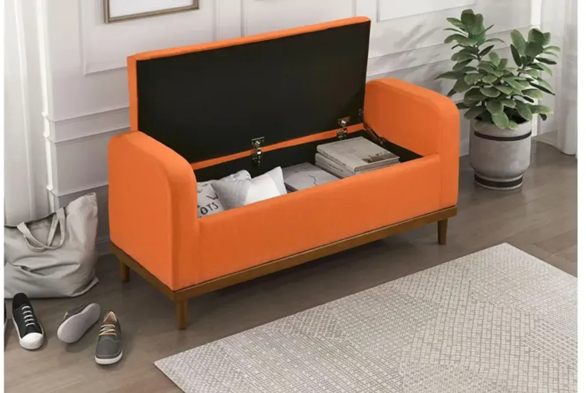 Calix Lift Top Storage Bench