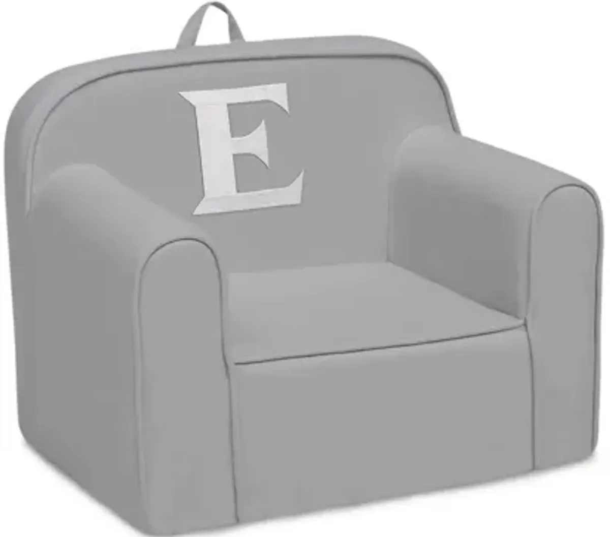 Cozee Monogrammed Chair Letter "E"