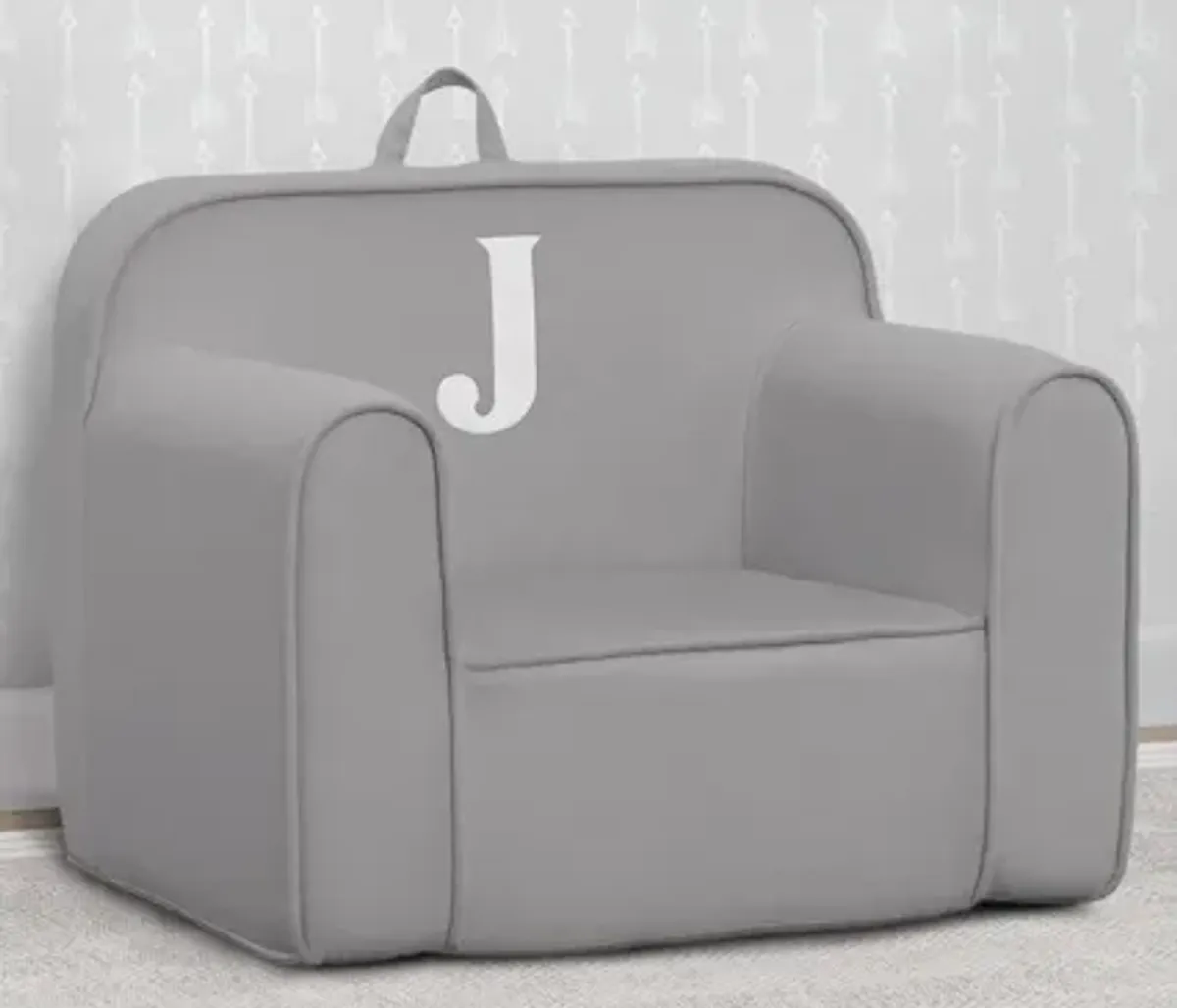 Cozee Monogrammed Chair Letter "J"