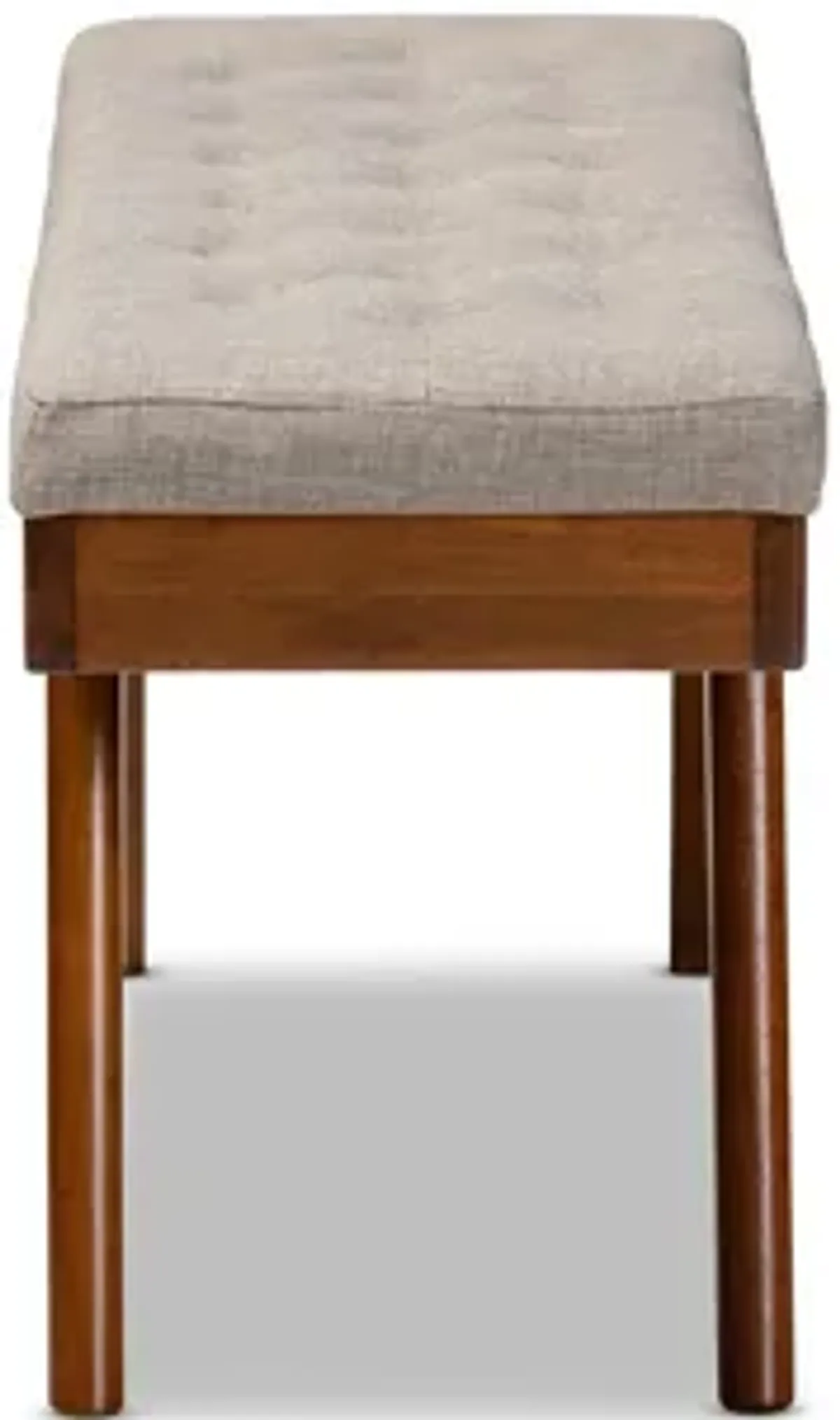 Alona Fabric Upholstered Wood Bench