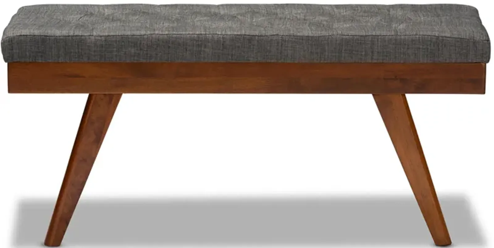 Alona Fabric Upholstered Wood Bench