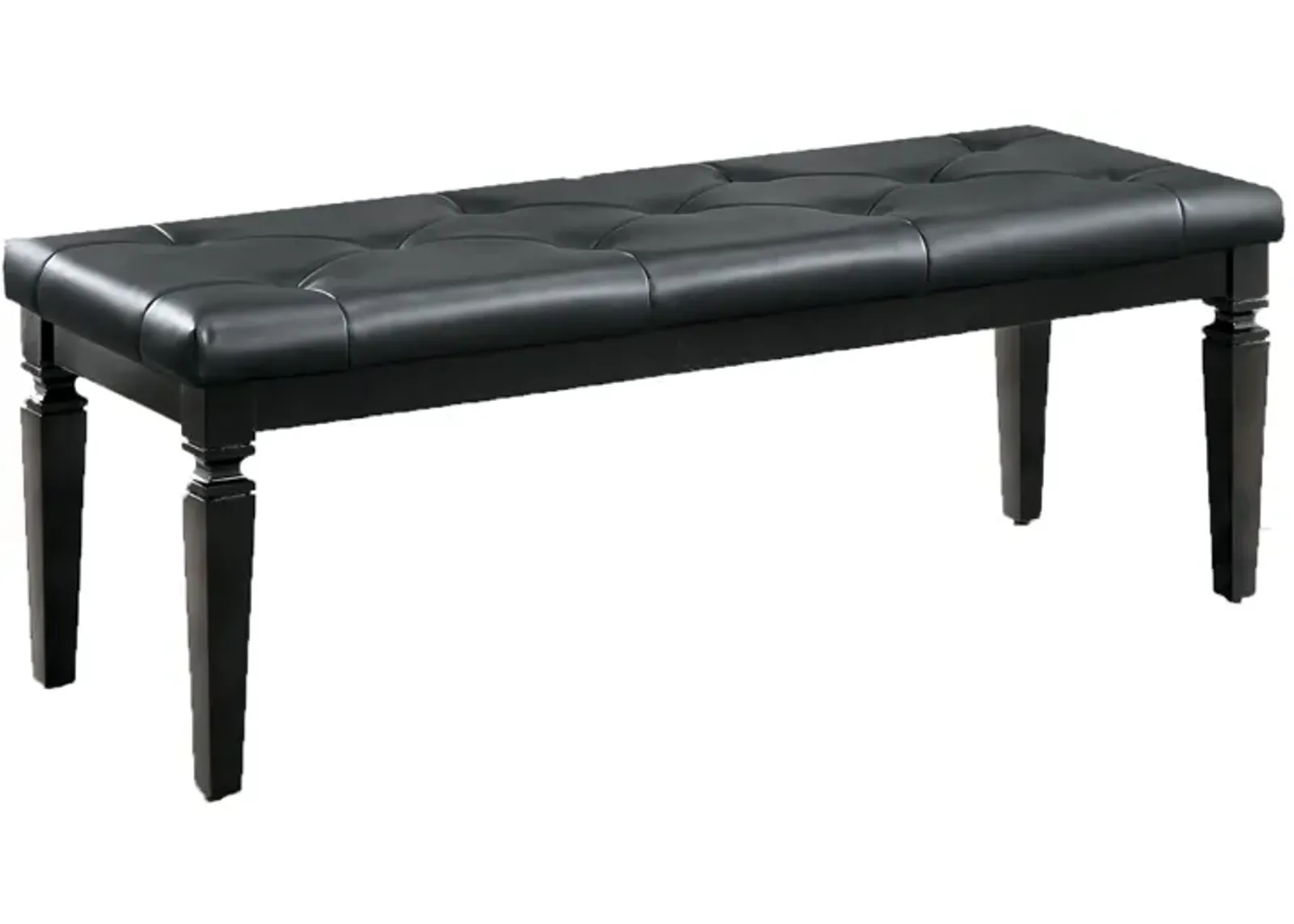 Brambley Bedroom Bench in Black by Homelegance