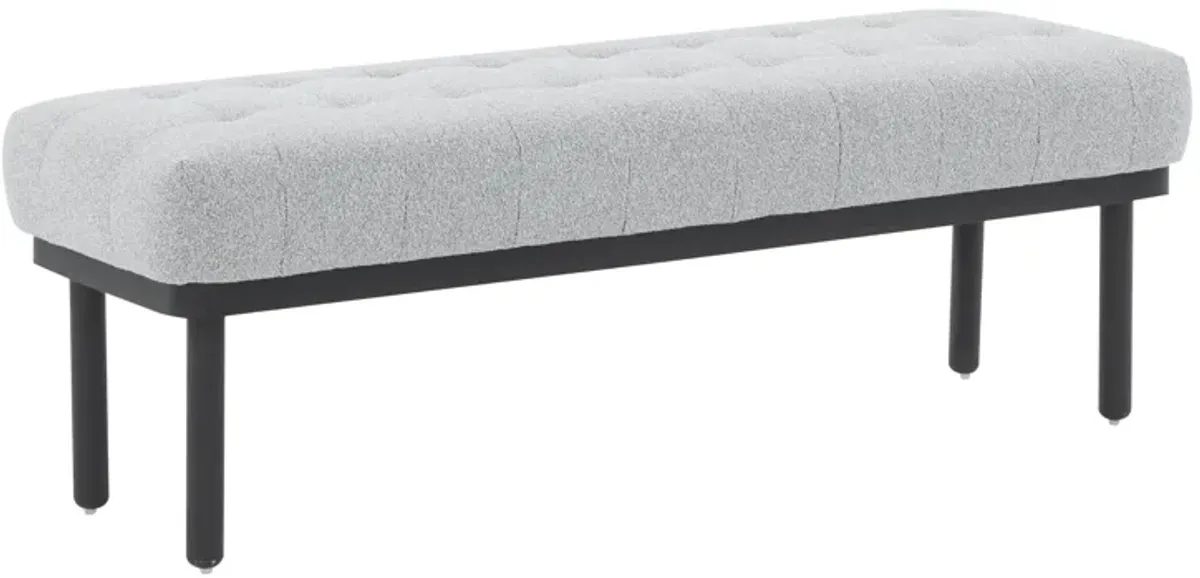 Olivia Boucle Bench
